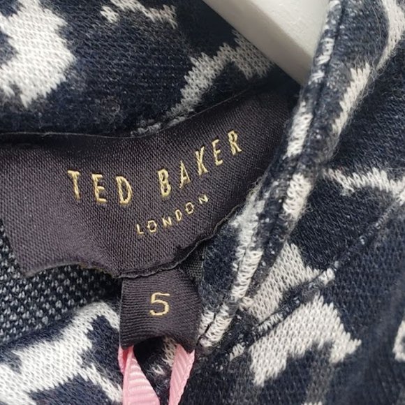 NWT Ted Baker Liniee Leopard Dress - Picture 6 of 7